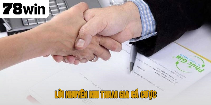 Lời khuyên khi tham gia
